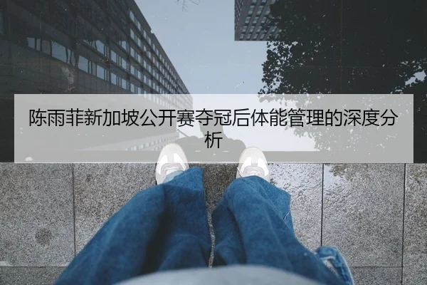 陈雨菲新加坡公开赛夺冠后体能管理的深度分析